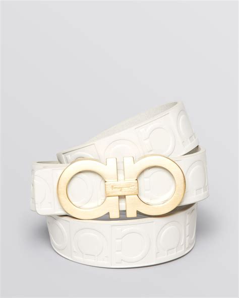 ferragamo belt white and gold cheap|ferragamo belt nordstrom.